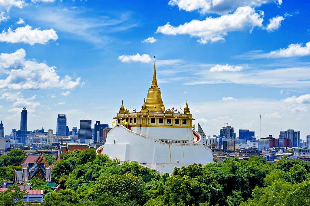 Храм Ват Сакет в Бангкоке