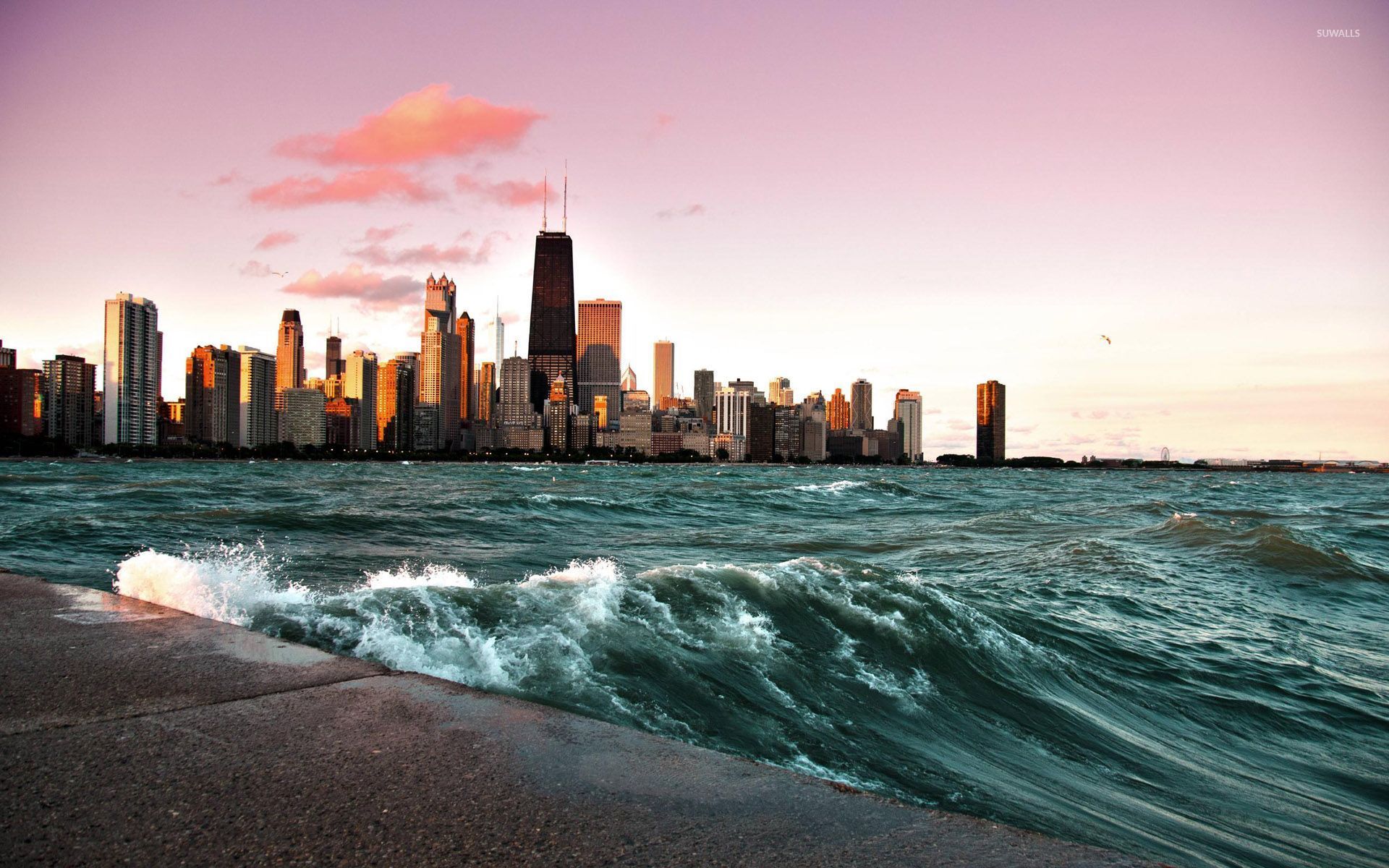 Озеро Мичиган в Чикаго