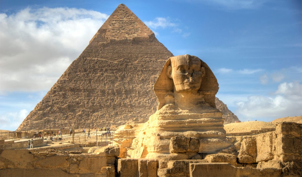 Великий сфинкс в Египте