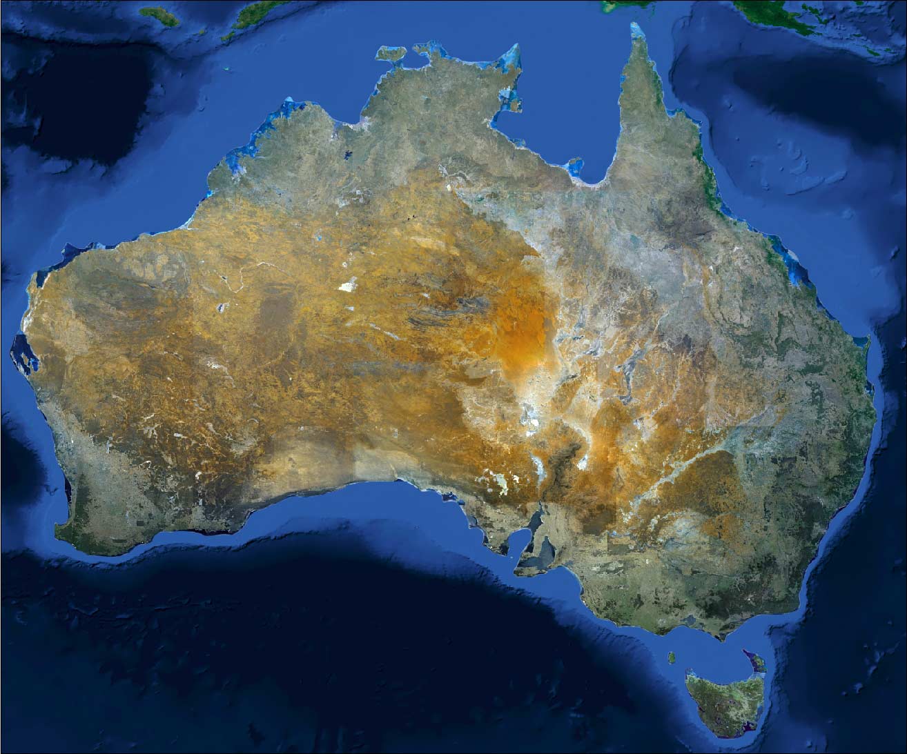 Австралия на каком материке расположена