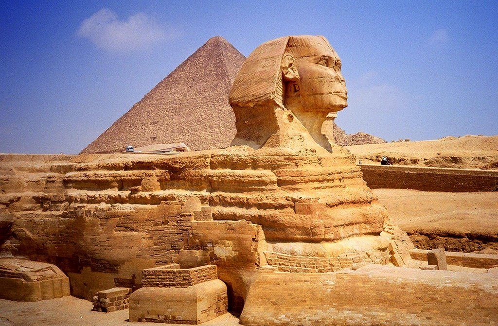 Сфинкс фото в Египте