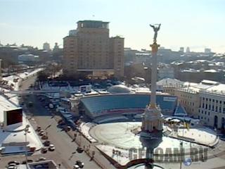 Веб-камера на Майдане (площади) независимости