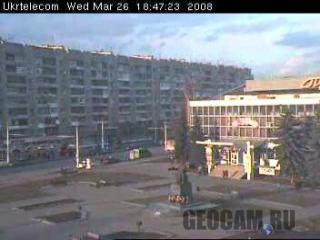 Веб-камера на площади Грушевского в Луцке