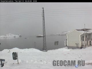 Веб-камера в городе Нук, Гренландия