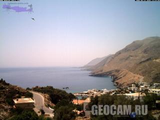 Веб-камера на острове Крит, Греция