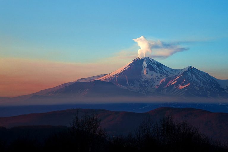 Фотографии вулканов камчатки