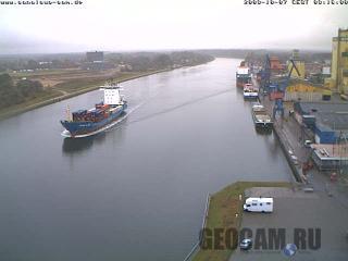 Веб-камера судоходного канала Рендсбурга