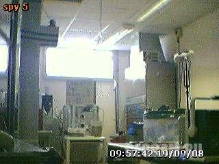 Веб-камера в лаборатории твердого тела
