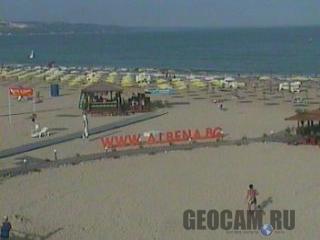 Веб-камера на пляже в Албене