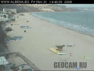 Веб-камера на пляже в Албене