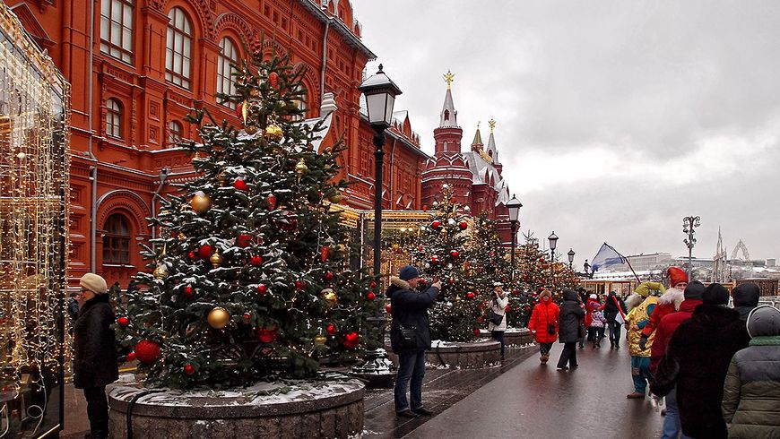 Новогодняя сказка в Москве - экскурсии