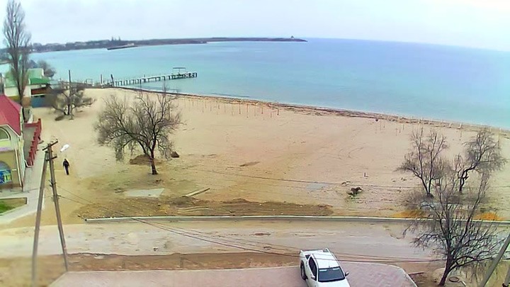 Веб-камера на пляже пгт Черноморское