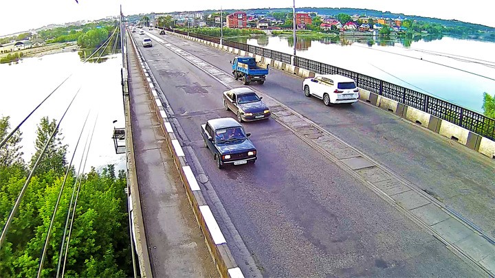 Веб-камера на Коммунальном мосту, Бийск