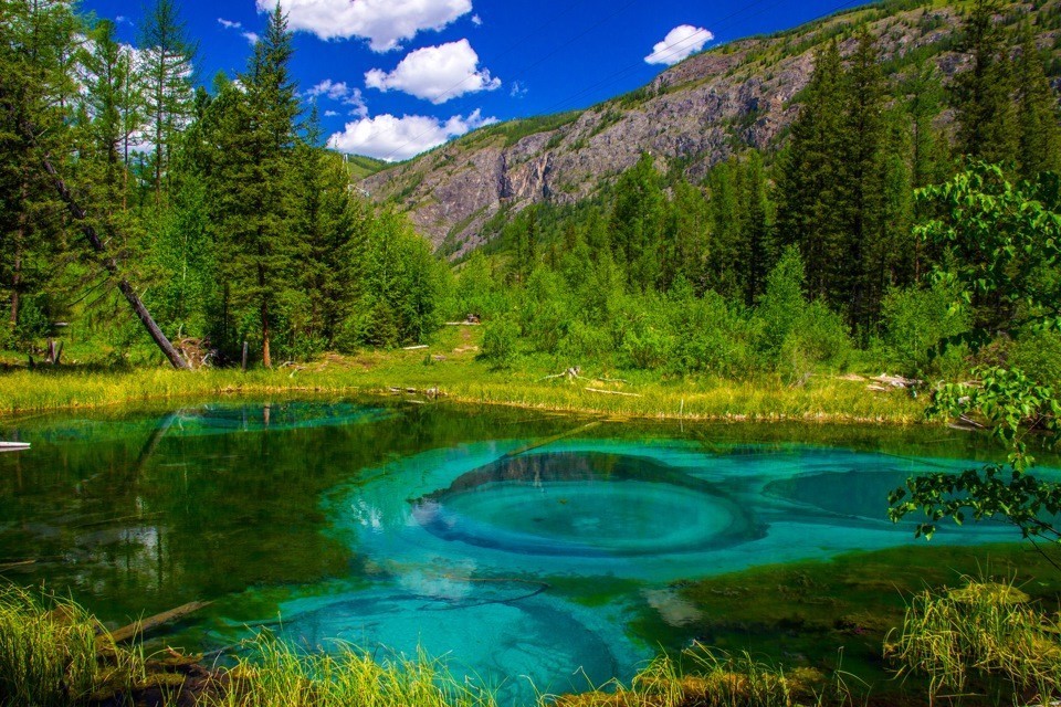 Голубые озера Алтайского края