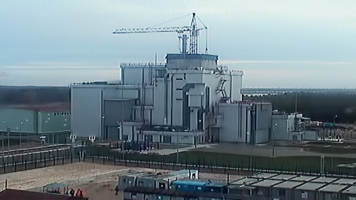 Веб-камера у хранилища отходов ядерного топлива (ХОЯТ-2) Чернобыльской АЭС