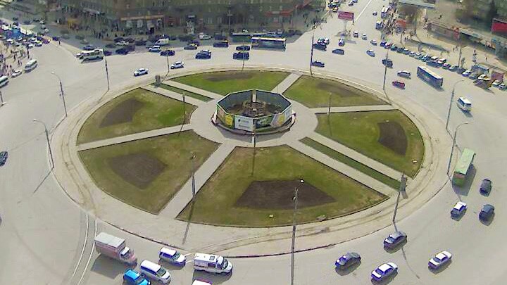 Веб-камера на площади Калинина