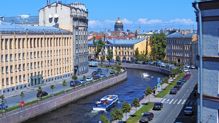 Веб-камера на набережной канала Грибоедова, Санкт-Петербург