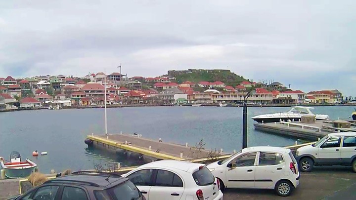 Веб-камера в порту Густавии