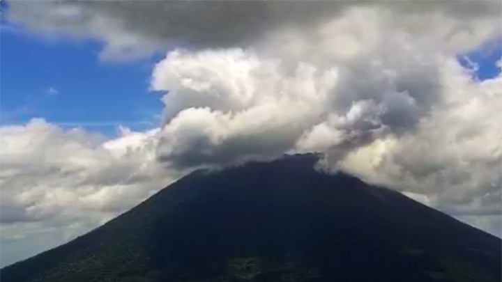 Веб-камера вулкана Сан-Мигель, Сальвадор