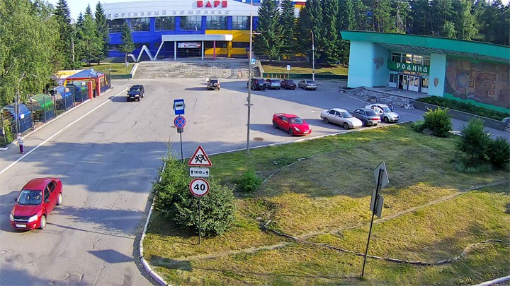 Веб-камера площади Якова Савченко, Бийск
