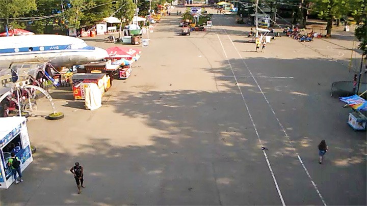 Веб-камера в парке Победы