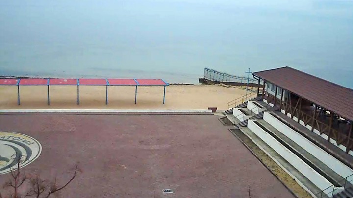 Веб-камера №2 на пляже санатория Золотой берег