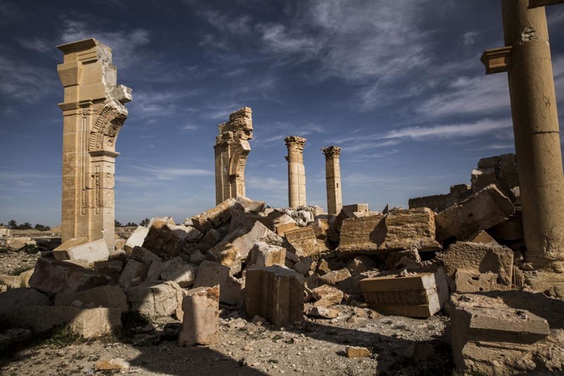 Город Пальмира в Сирии