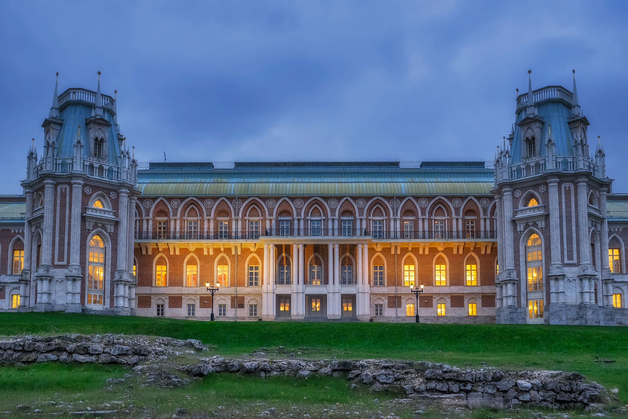 Царицыно дворцово-парковый ансамбль большой дворец