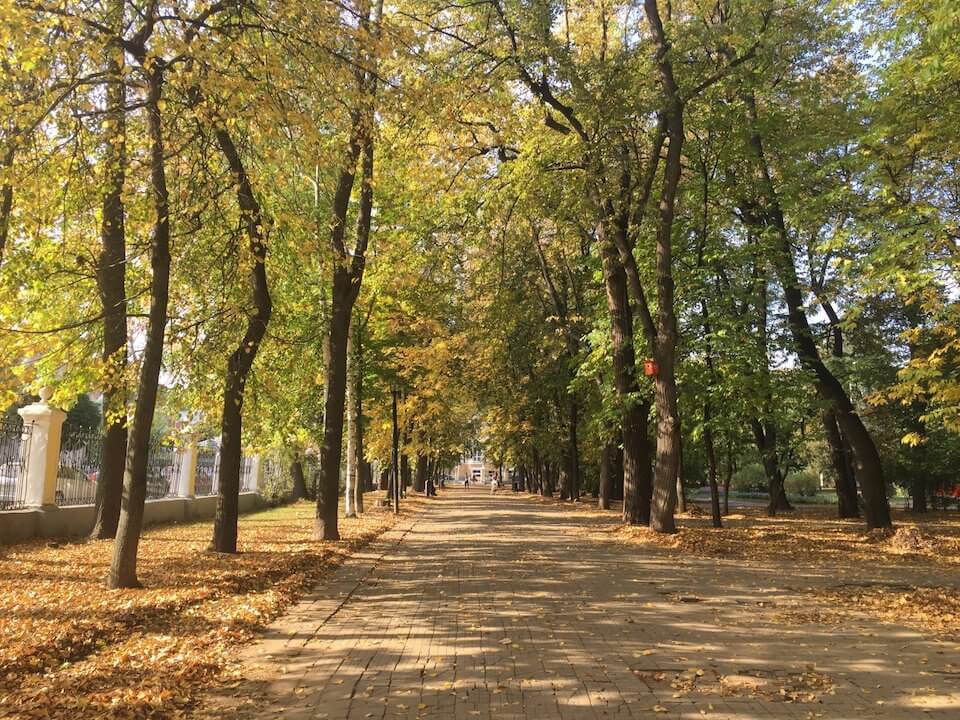 Верхний городской парк, Рязань